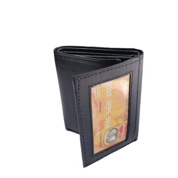 Men's Trifold Wallet With Front ID - Picture 10 of 15